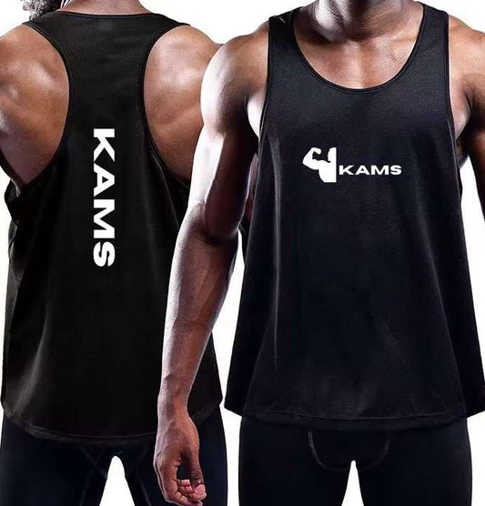 KAMS Sleeveless shirts for gym